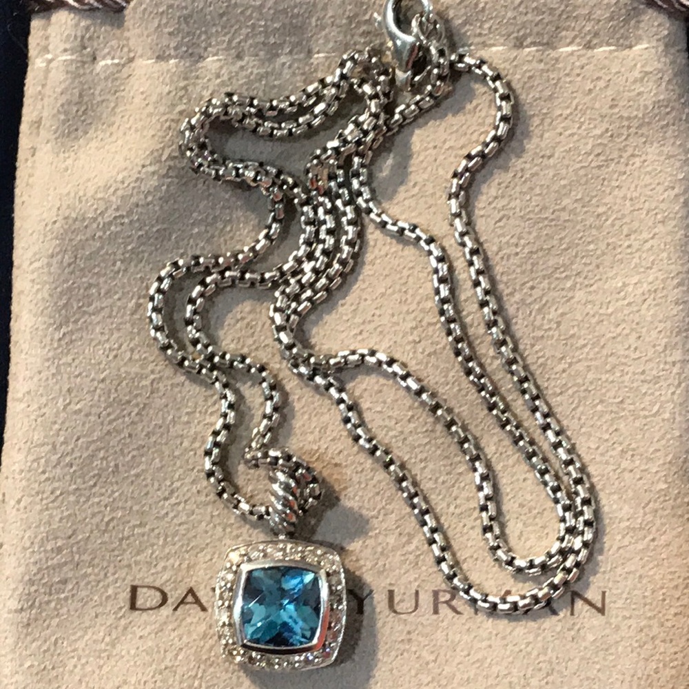 David Yurman Albion Topaz Necklace